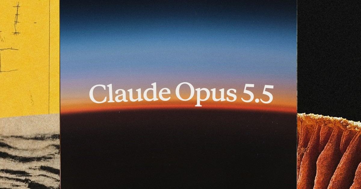 الصورة الرسمية لإعلان Claude Opus 5.5 من أنثروبيك